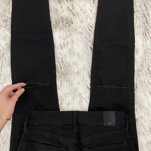 HALE Women Skinny Jeans | Black Skinny Jeans Size 24 | HALE Mid Rise Skinny Jean - Picture 12 of 14